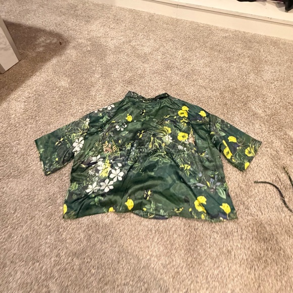 Ted Baker Green Floral Pajama Set - Picture 10 of 11